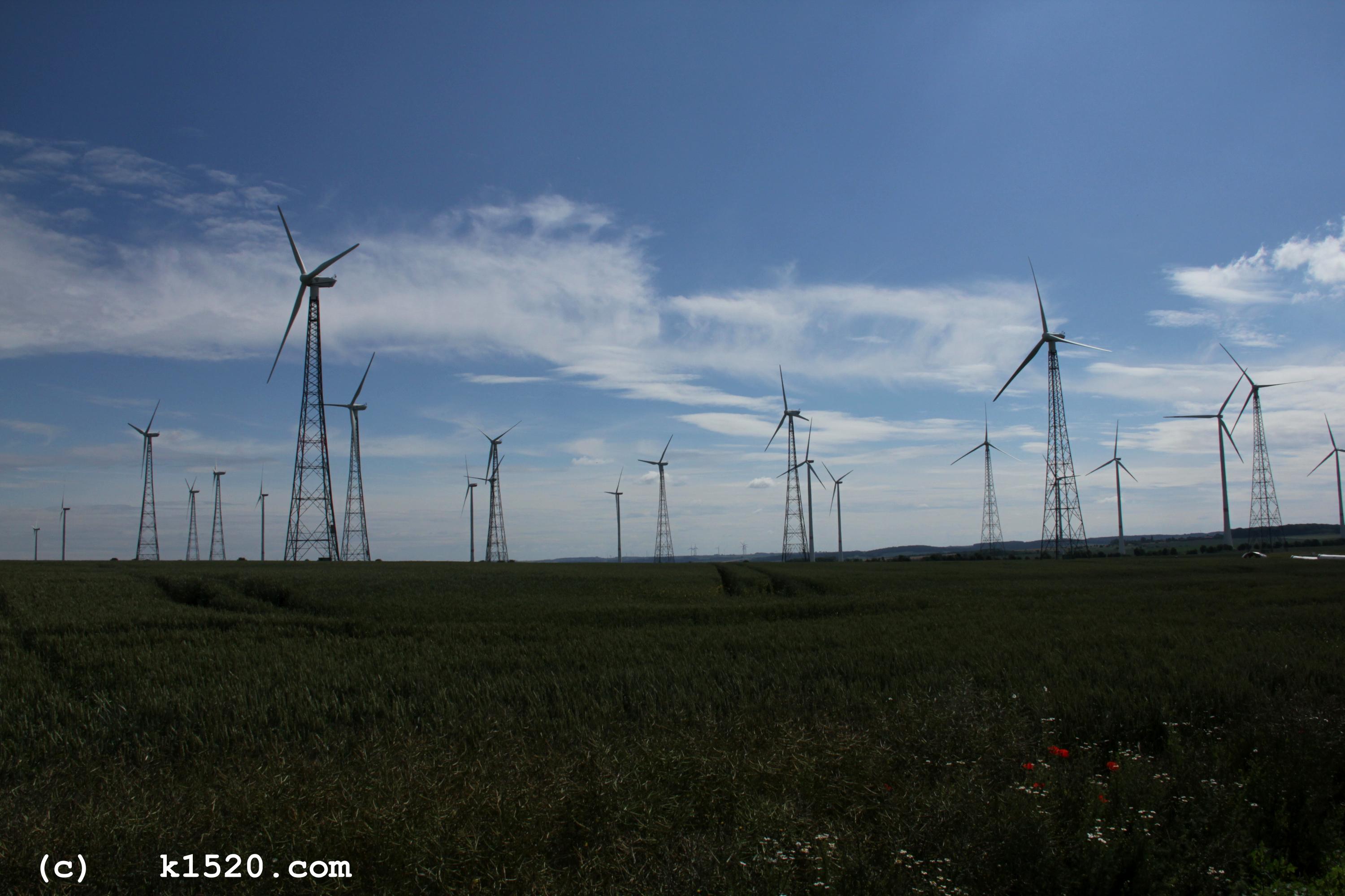 Demontage Windrder in Sachsen-Anhalt 06/2020,
  Kraneinsatz, 